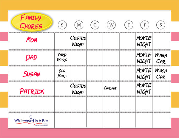 Family Chores Done Together are Fun!