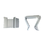 Adhesive Whiteboard Marker Clip - White-Large